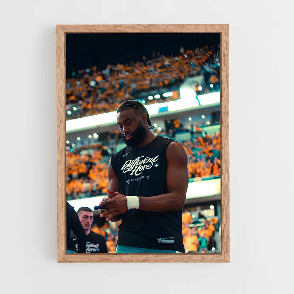 Poster MVP Jaylen Brown – affiche Basketball (vue 4)